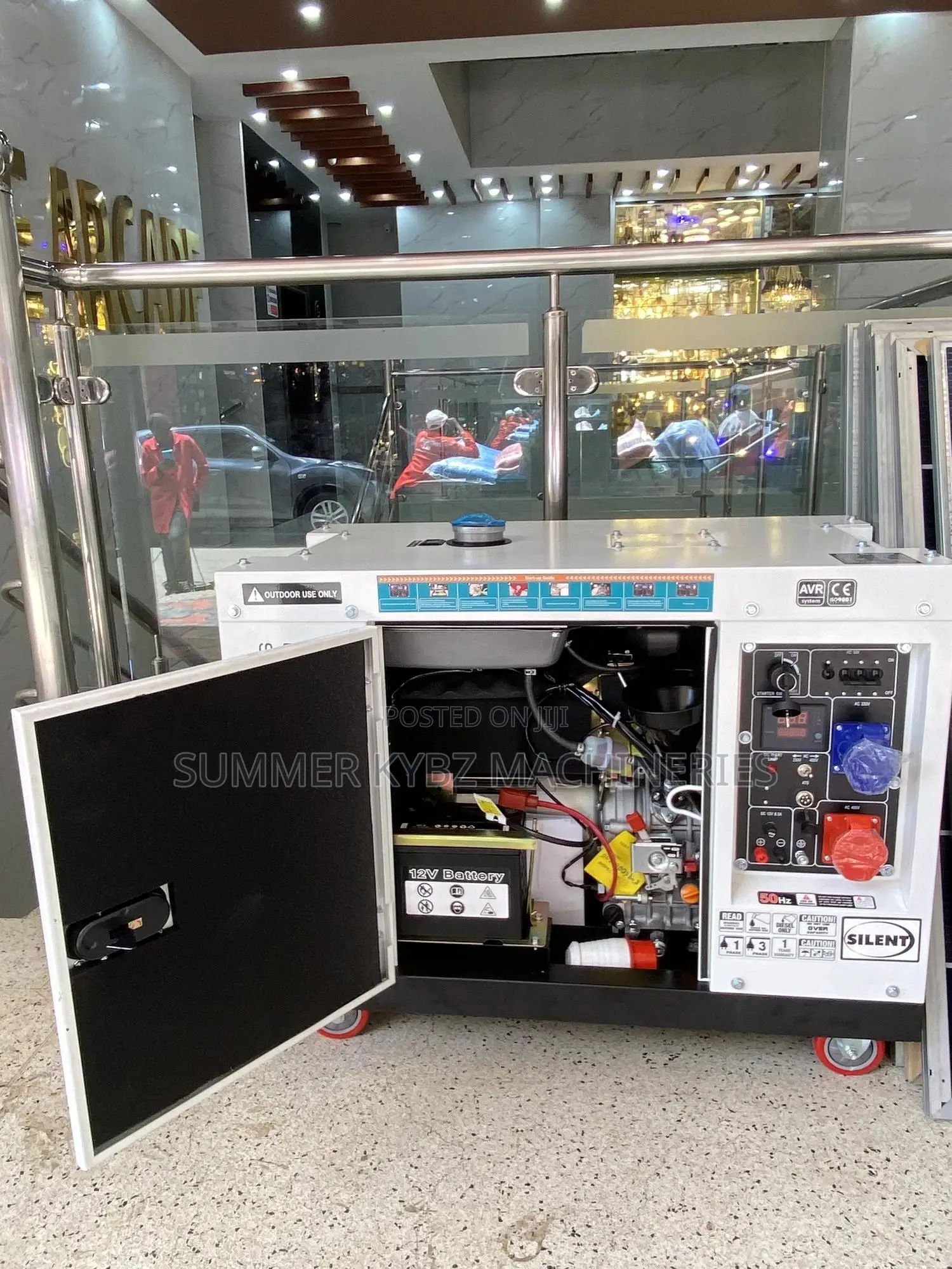 Pulsar 15kva Three Phase Diesel Generator