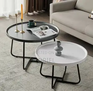 Coffee Tables : Elegant Round Waiting Room Coffee Table