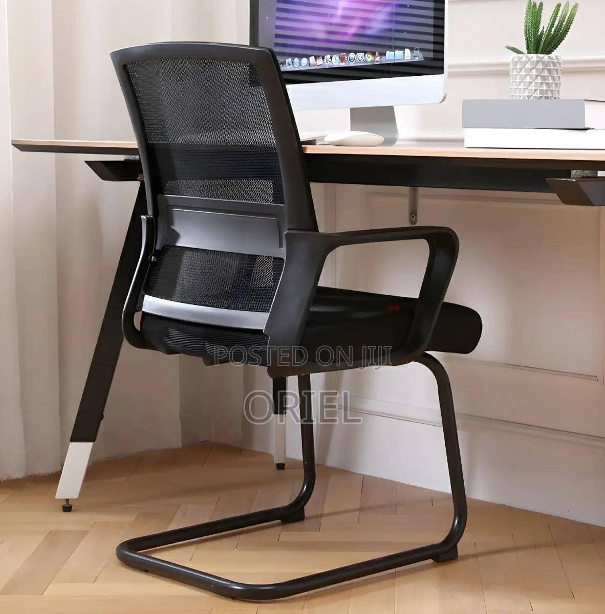 Mid Back Chairs : Mid-Back Waiting Room Office Chair