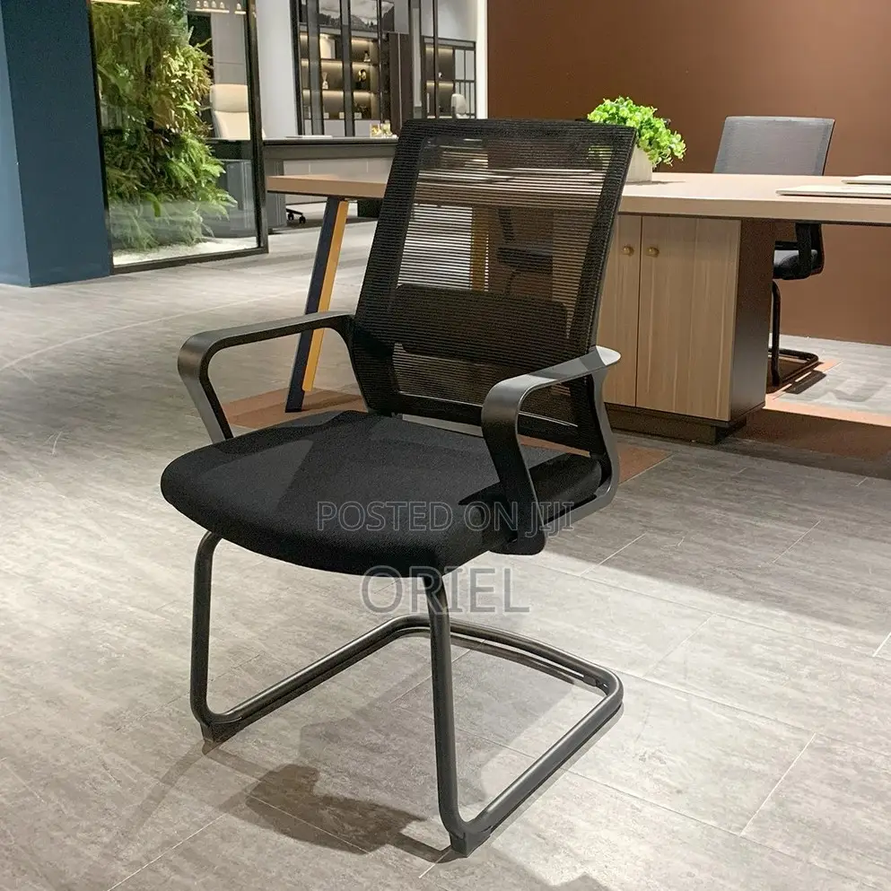 Mid Back Chairs : Mid-Back Waiting Room Office Chair