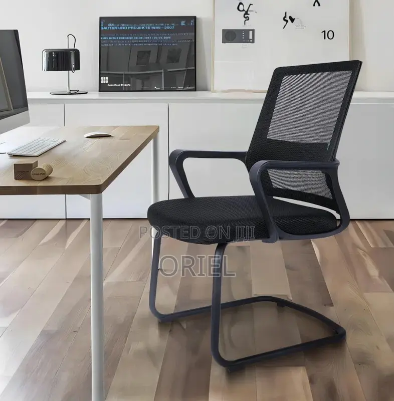 Mid Back Chairs : Mid-Back Waiting Room Office Chair