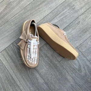 Clarks Originals Wallabee Boots Featuring a White Skeleton