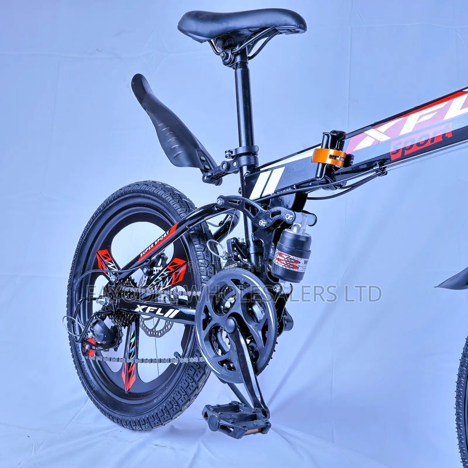 Pro-Style Red XFL 21-Speed Mountain Bike