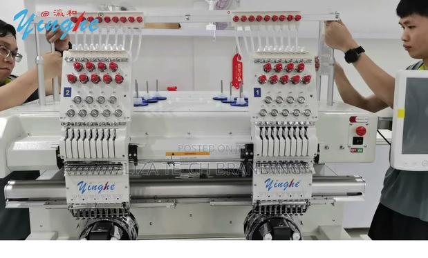 2 Heads Yinghe Embroidery Machine