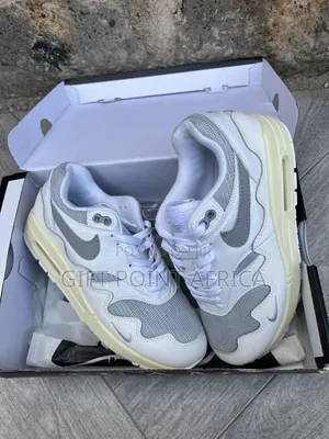 Nike Air Max 1 X Patta "White/Gray" Model Sneakers