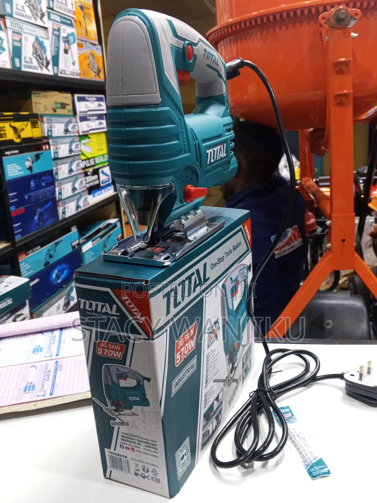 Portable Total Jig Saw Machine