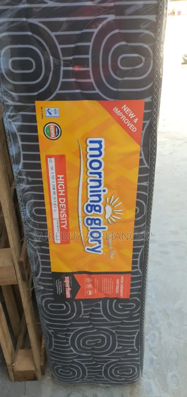 Premium 5x6x12 Quilted High Density Foam Mattress Thick Support
