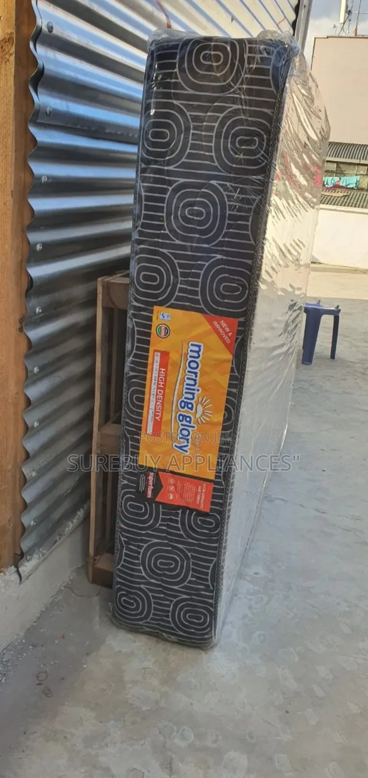 5x6x12 High Density Quilted Superfoam Mattress Firm Support