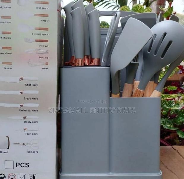 Silicone Spoon Complete Kitchen Companion – 19pcs Silicone Spoon Set