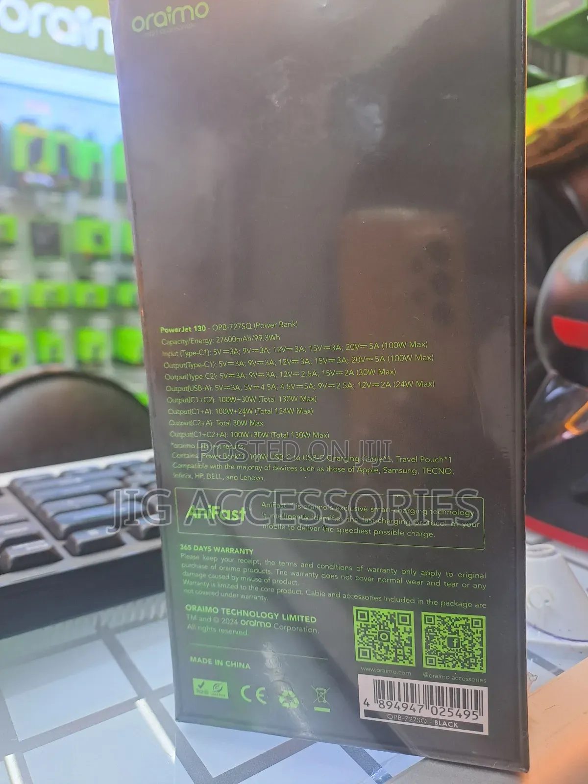 Power Jet 27600 Mah Power Bank