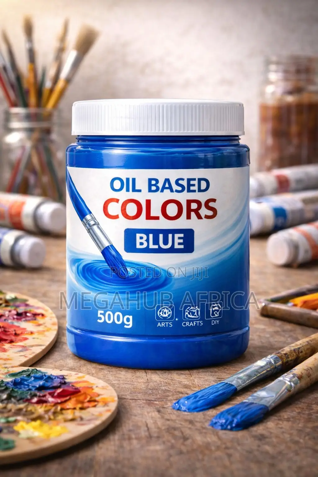 Oil-Based Color– 500g | for Cosmetic. Red/Green/Yellow/Blue, Etc