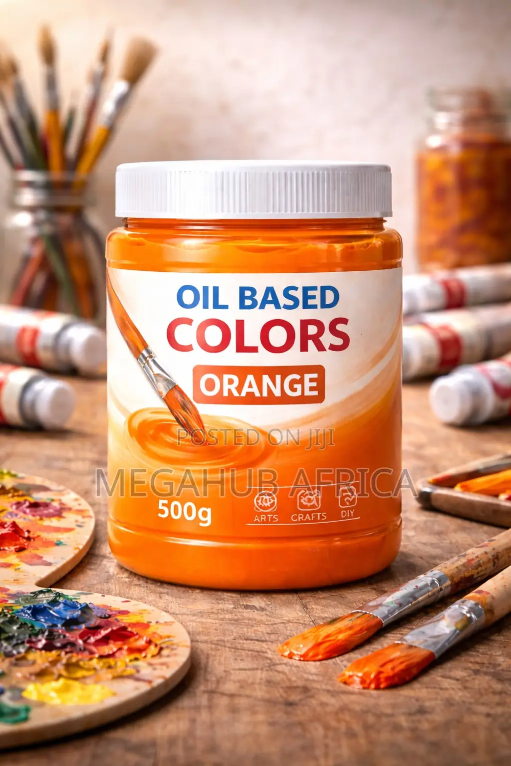 Oil-Based Color– 500g | for Cosmetic. Red/Green/Yellow/Blue, Etc