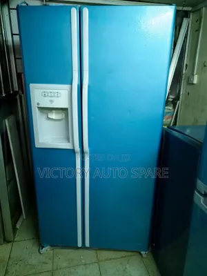 Exuk Blue Side by Side Refrigerator