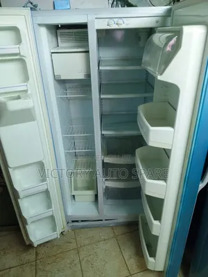 Exuk Blue Side by Side Refrigerator