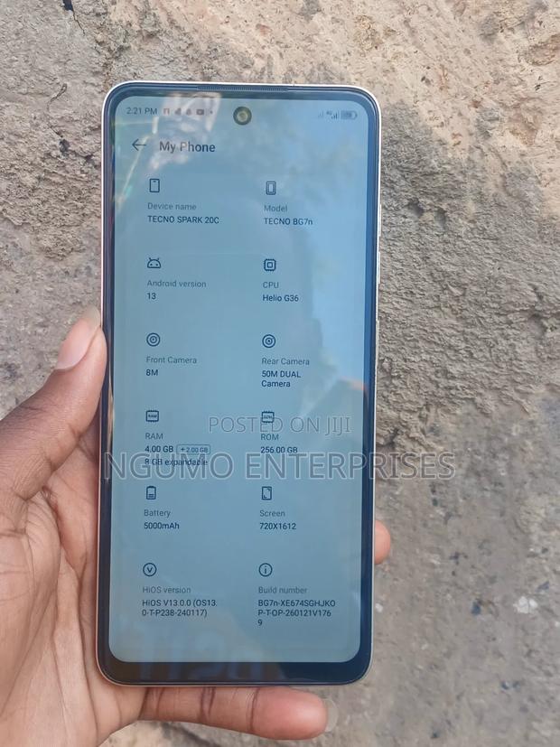 Tecno Spark 20C 256 GB Green - thumbnail 2