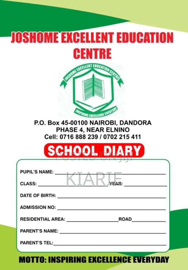 Assessment Books and SCH Diaries - thumbnail 8