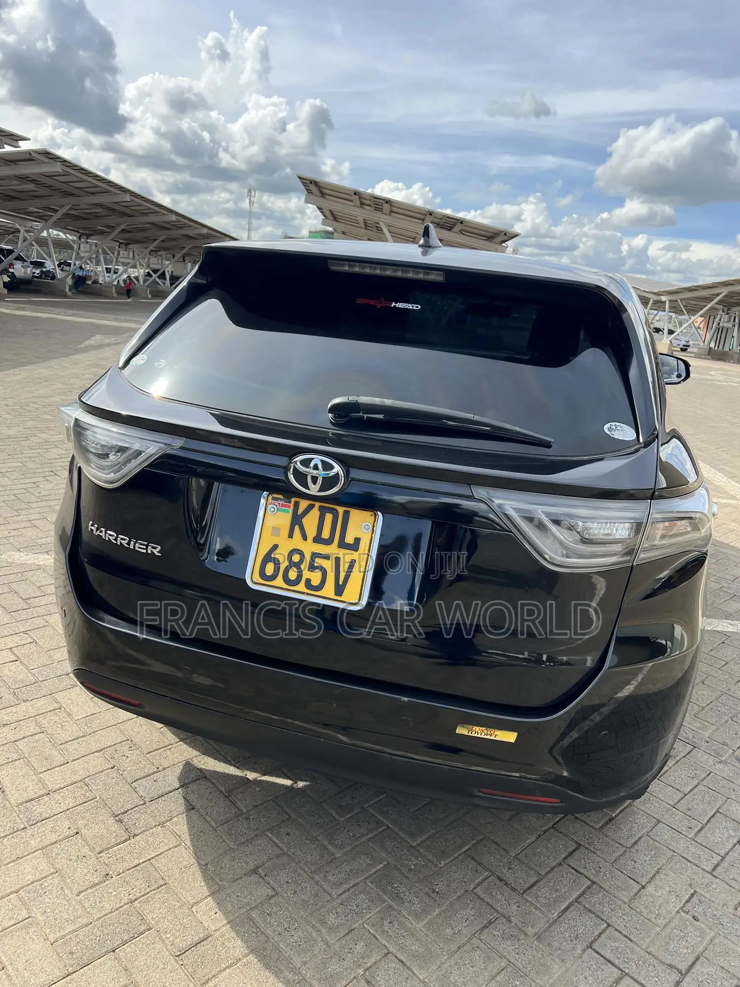 Toyota Harrier 2017 Black
