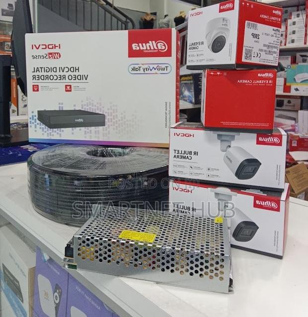 Dahua CCTV Security Cameras 4 Cameras Kits
