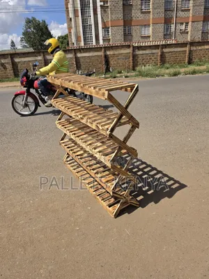 Shoe Organizer – Stable Wooden Pallet Shoe-Rack.02