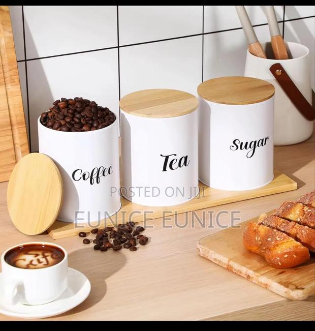 Ceramic Sugar,Tea and Coffee Set - main view