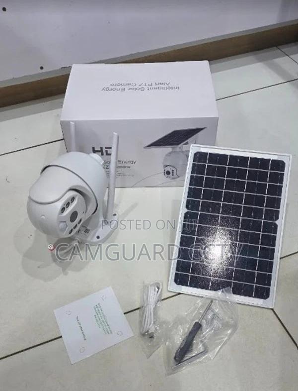 Wifi Solar Camera Powered PTZ 360° CCTV