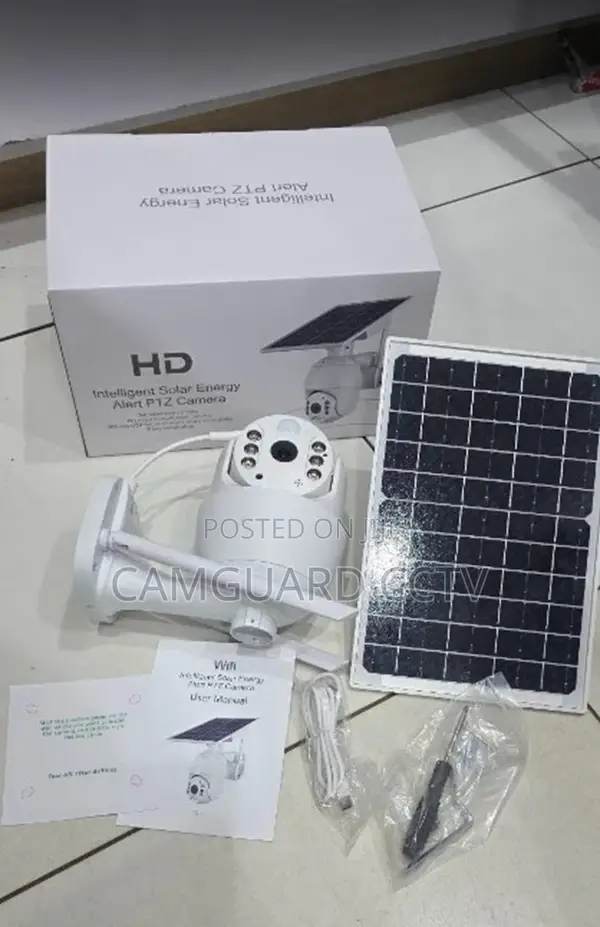 Quality Ubox Wifi Solar PTZ Camera 6mp CCTV Outdoor Security Camera