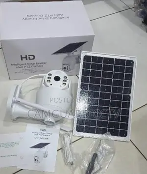 1080p Solar Powered PTZ Outdoor Wireless Camera With Simcard