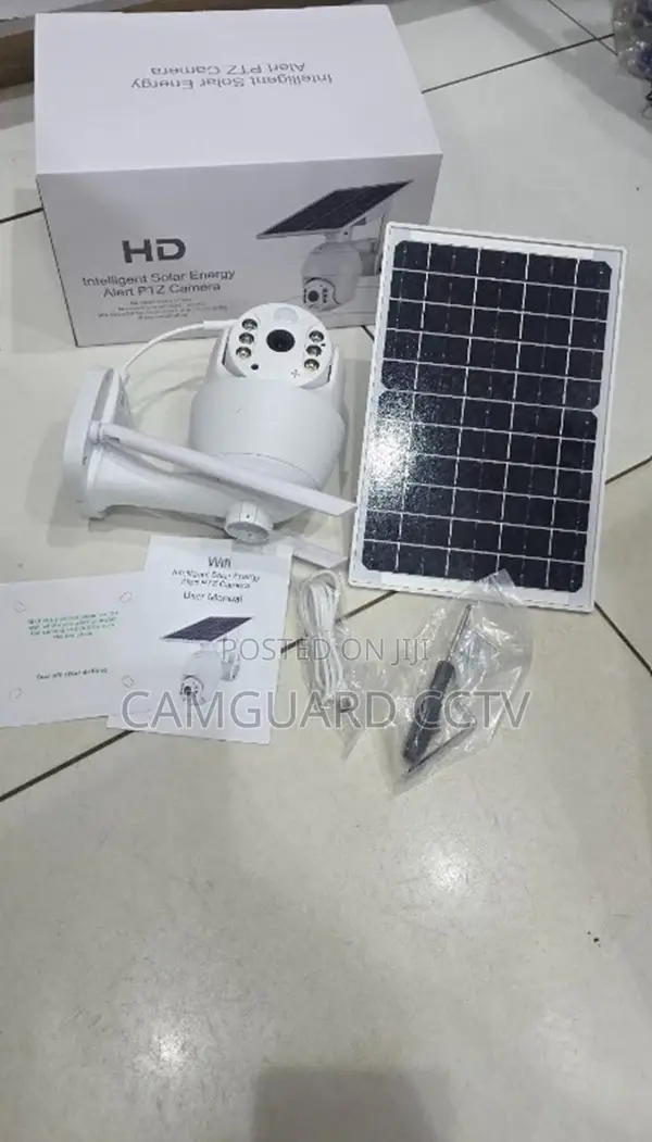 Ubox Outdoor Smart Wireless PTZ Camera Wifi Solar Camera
