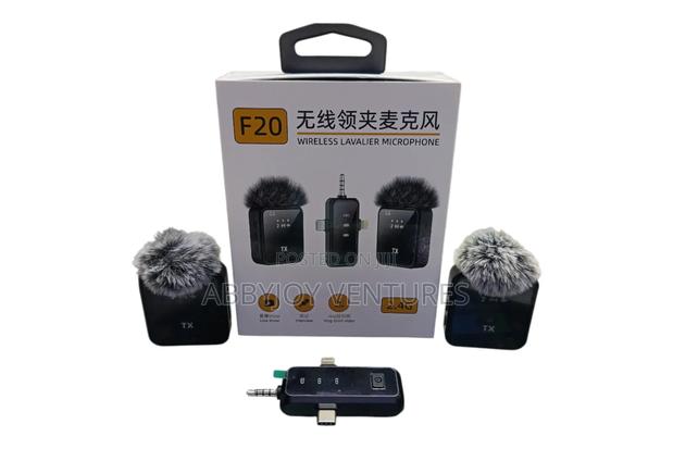 F20 Wireless Lavalier Microphone - main view