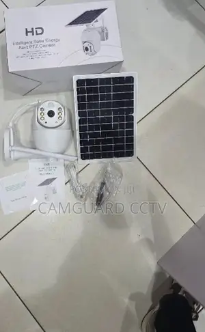 Ubox 4g Simcard Solar Powered CCTV Camera 3mp Full Hd