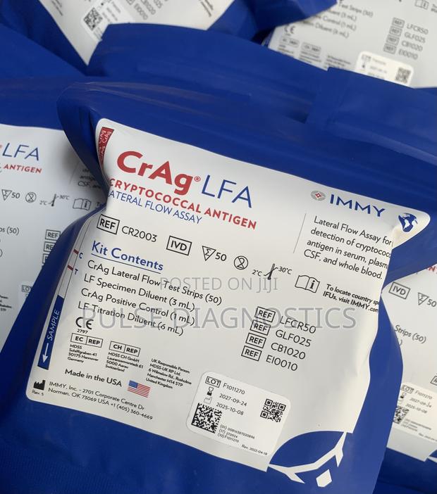 Crag Test Kit – Cryptococcal Antigen Rapid Test (50 Tests) - main view