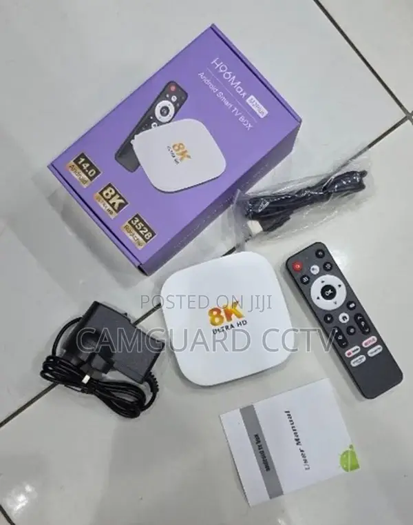 Android 14 Smart Tv Box H96max Ultrahd 4gb Ram 32gb Storage