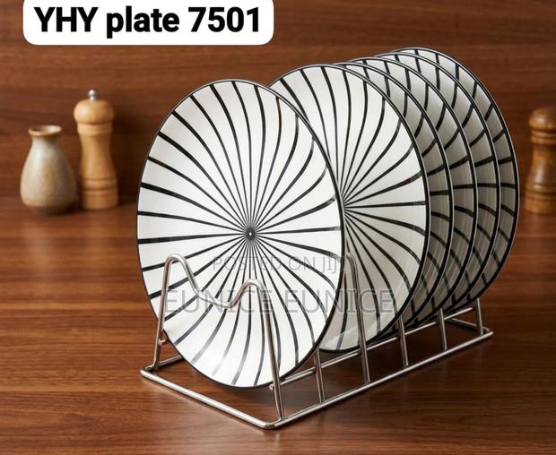 10.5inch 6 Pieces Ceramic Plate at 1300 - thumbnail 3