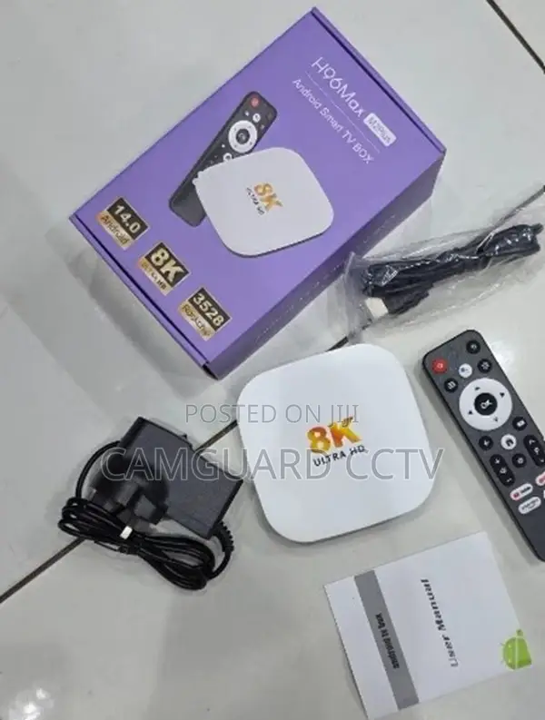 H96max Android 14 Quality Tv Box 4gb Ram 32gb Storage