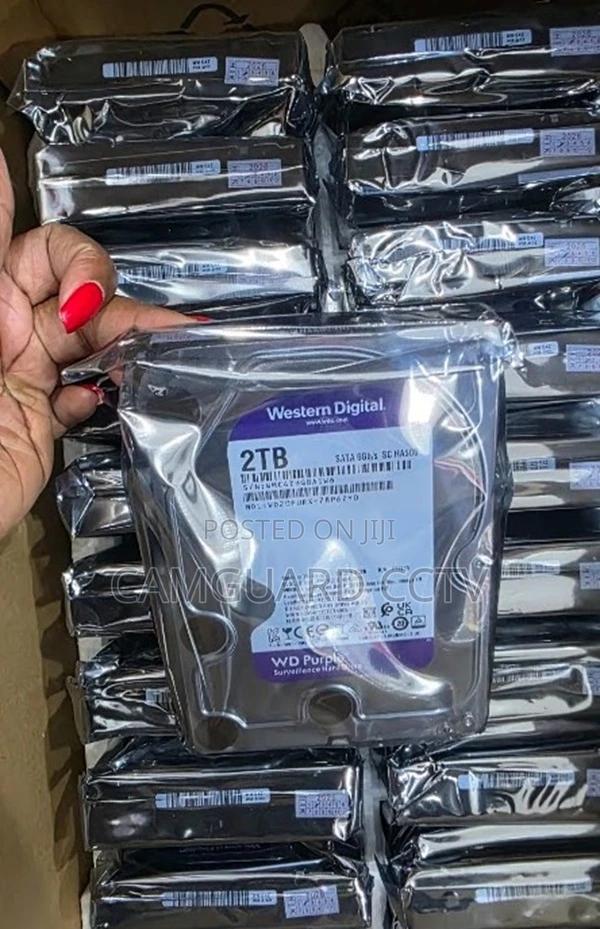 Western Digital Wd Purple (2-Tb )Surveillance Hard Disk Drive