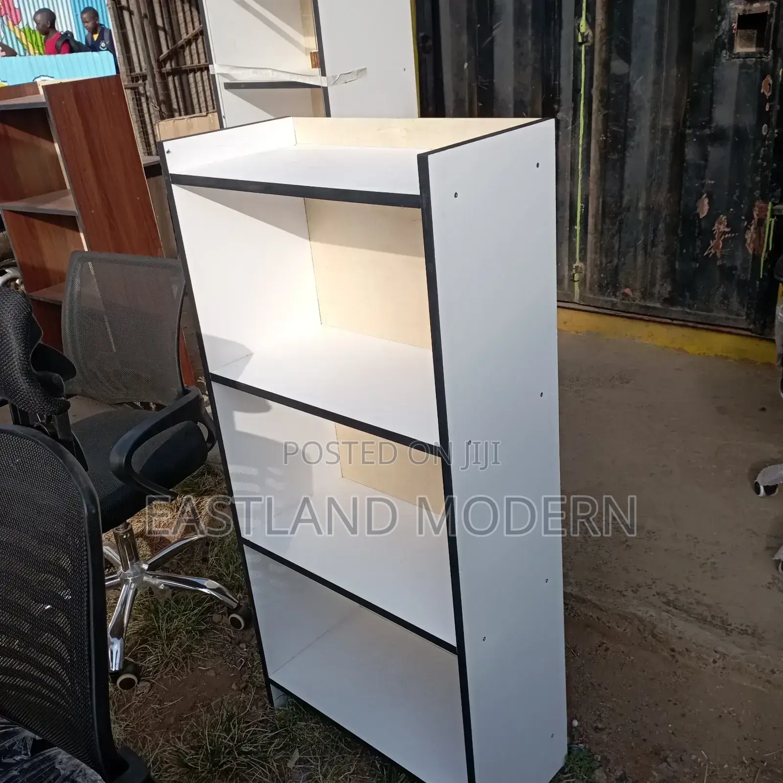 Modern Bookshelf Storage Unit