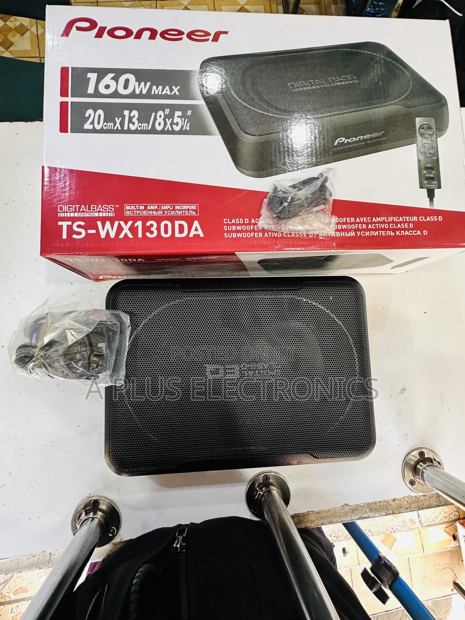 Pioneer Underseat Subwoofer Wx130a – Space-Saving Car Subwoofer