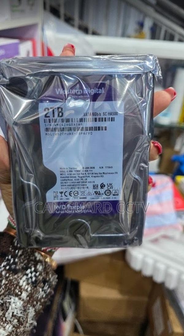 Wd Purple Surveillance Hard Drive - 2tb - main view