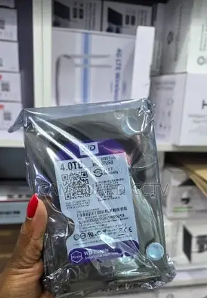 Western Digital Highquality 4tb 3.5" Sata Purple 24/7 Surveillance HDD