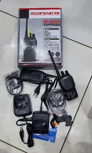 Bf-888s Baofeng Radio Call Walkie Talkies 2 Pieces Upto 3km
