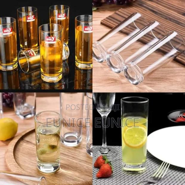 6pcs Long Straight Glasses at 650
