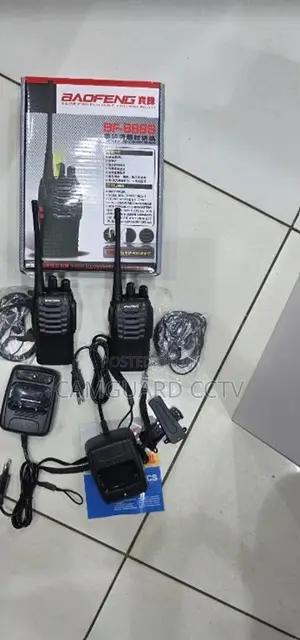 1 Pair Baofeng Bf-888s Walkie Talkie Radio Calls