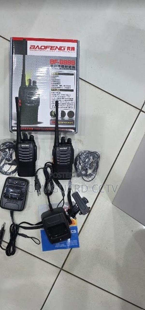 1 Pair Baofeng Bf-888s Walkie Talkie Radio Calls