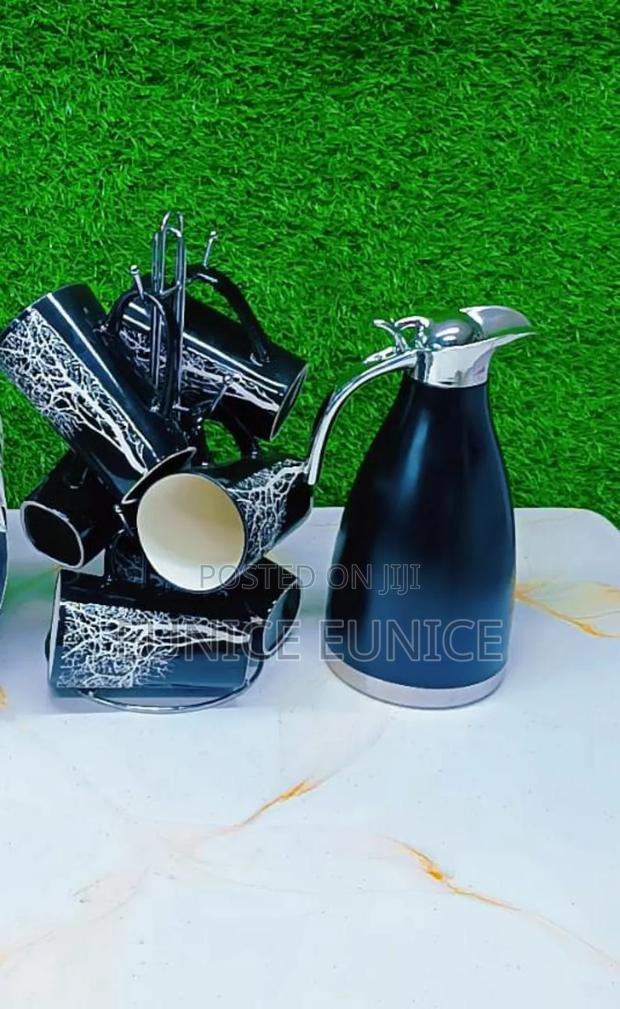 *7 PCS Breakfast Set*
6 PCS Tree Mugs
1 Unbreakable Flask 
 at 2300* - thumbnail 2