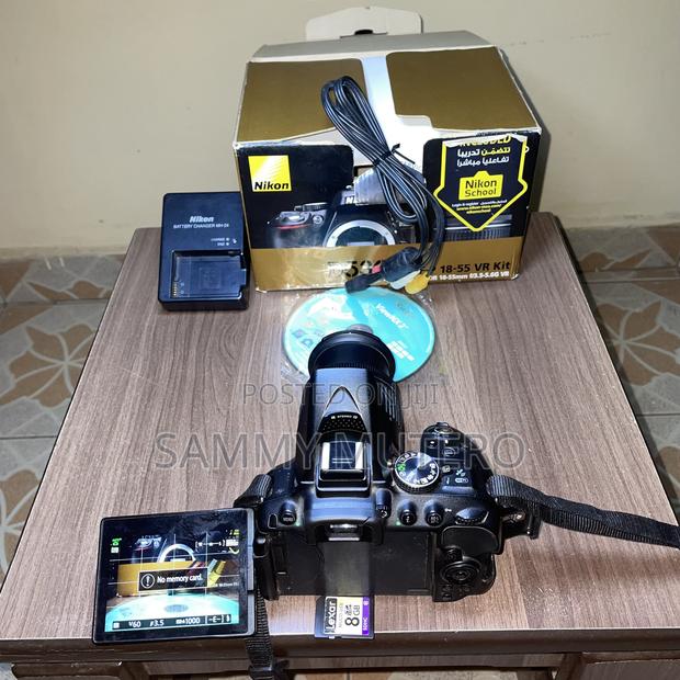 Nikon D5300 DSLR Camera (24mp, Wifi, Flip Screen) + 18–55mm Lens - thumbnail 3