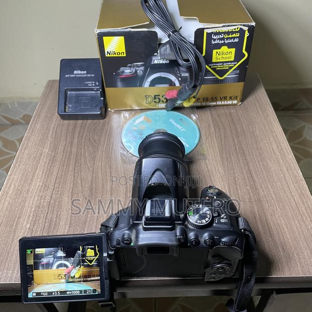 Nikon D5300 DSLR Camera (24mp, Wifi, Flip Screen) + 18–55mm Lens - thumbnail 5