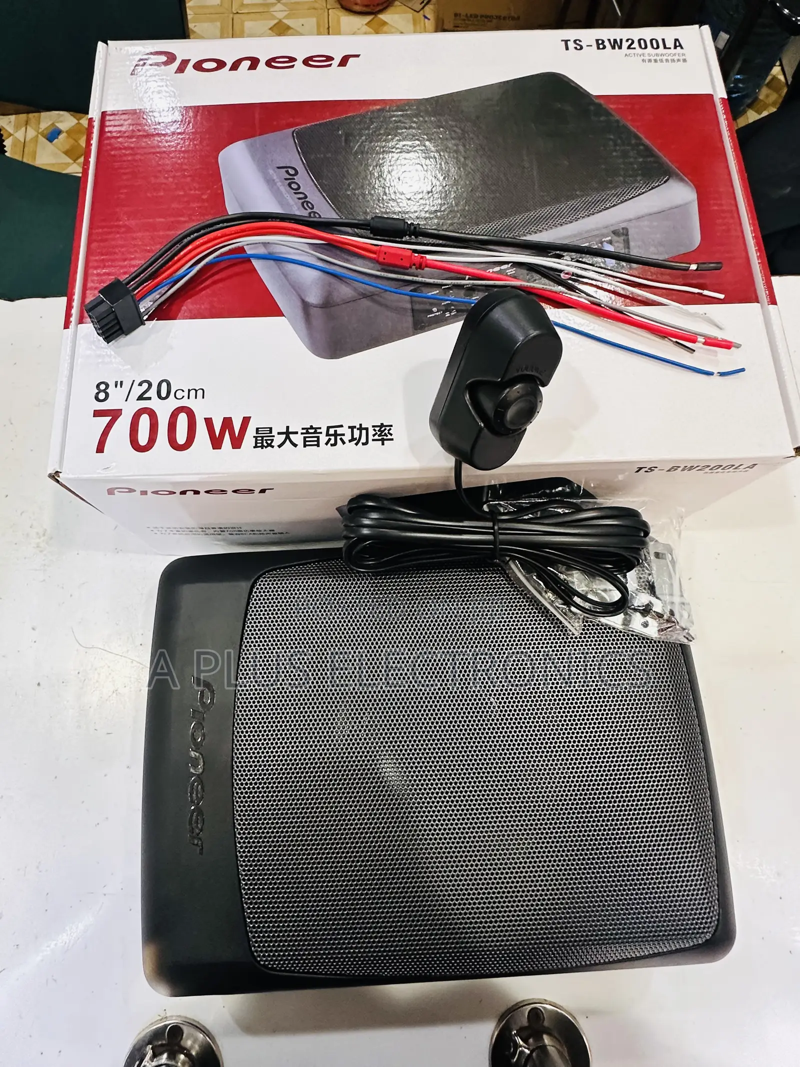 Pioneer Bw200 Underseat(700w) Space-Saving Car Subwoofer