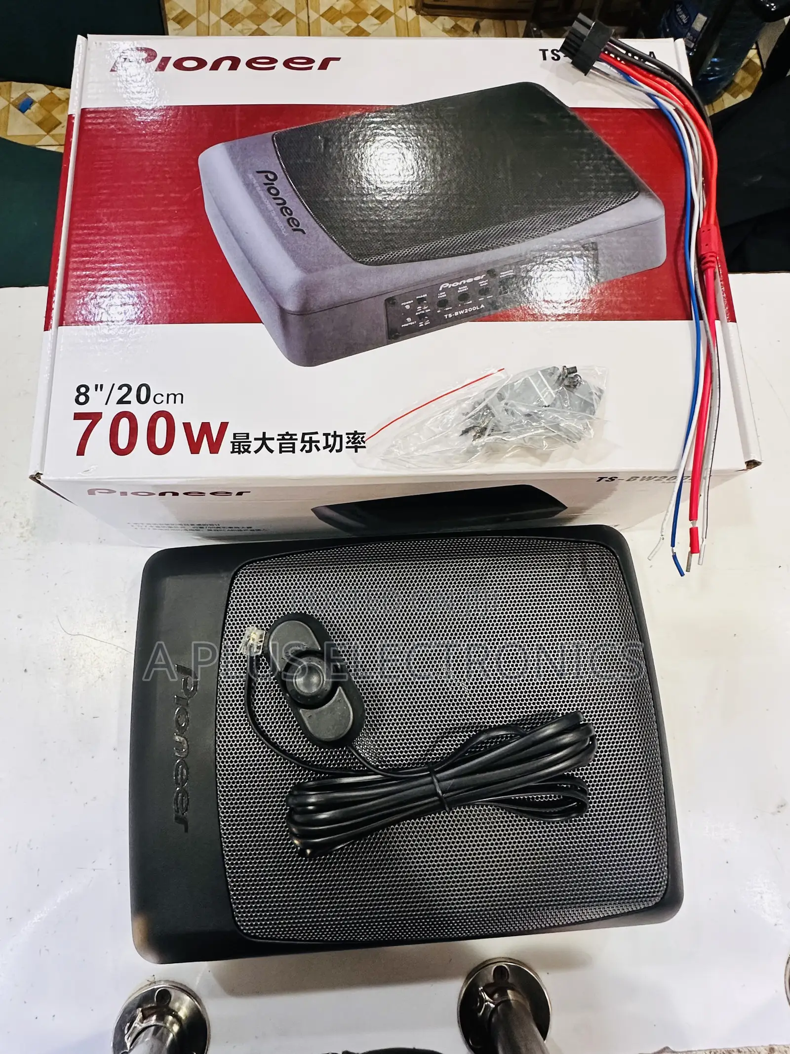 Pioneer Bw200 Underseat(700w) Deep Bass Compact Car Audio