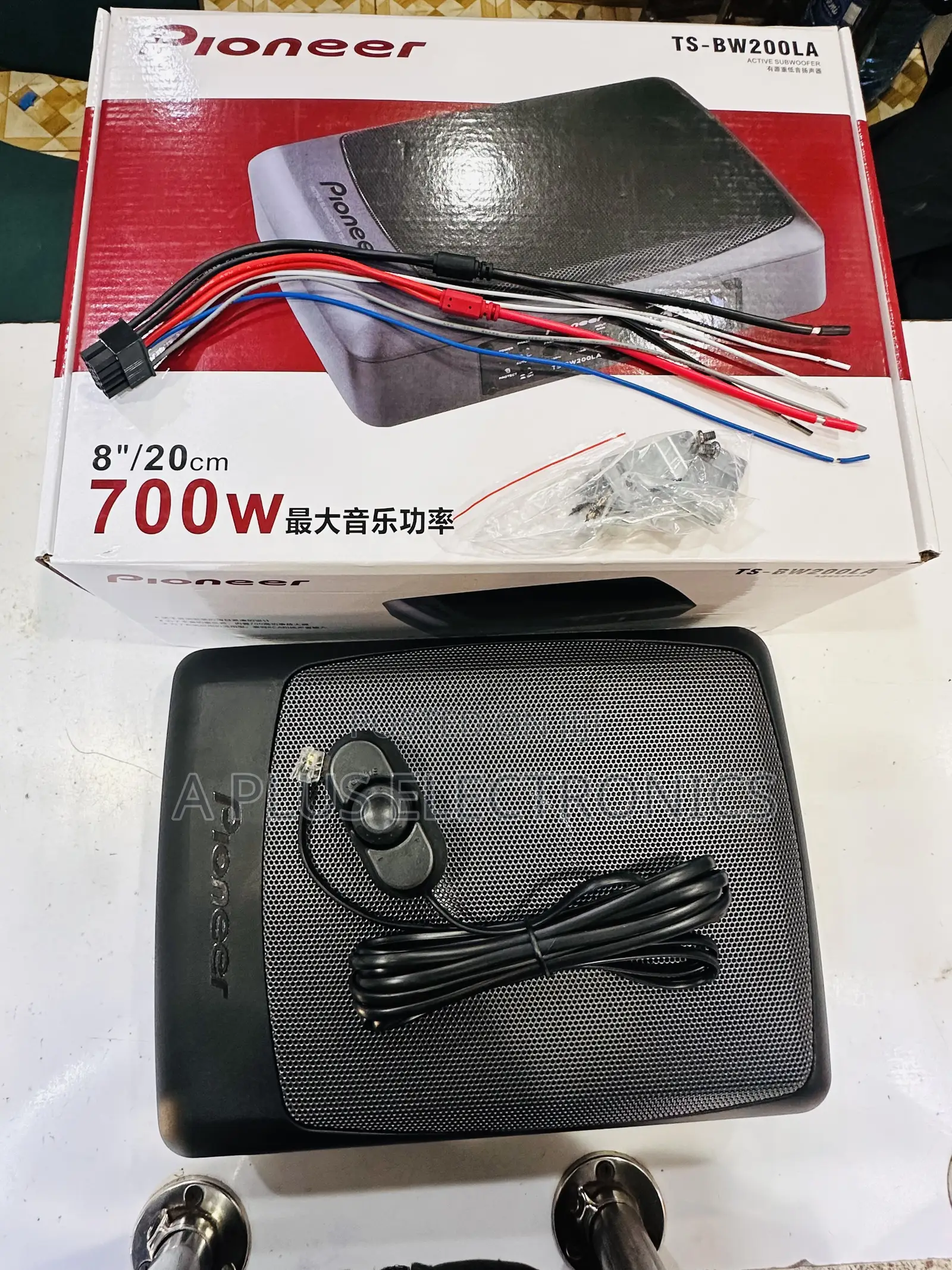 Pioneer Bw200 Underseat(700w) Deep Bass Compact Car Audio