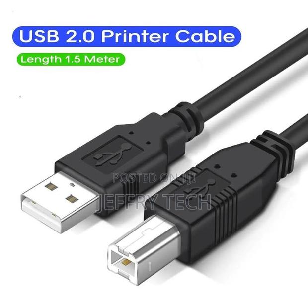 Usb 2.0 to Usb Printer Cable (1.5 Meters)Nm - thumbnail 2